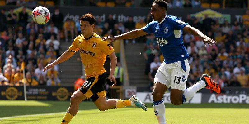 Chiến thuật ra sân của Wolverhampton vs Everton